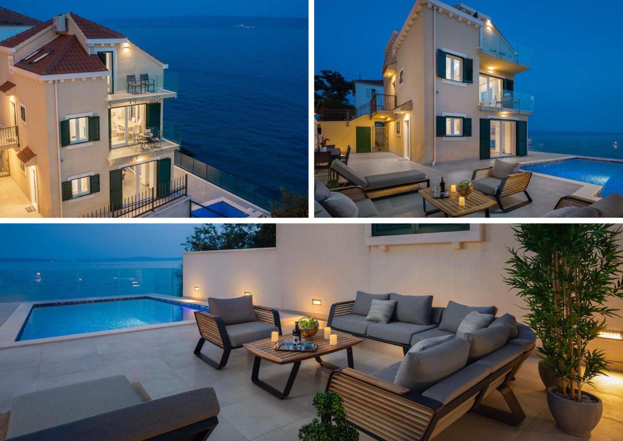 Epetium Beach Villa Split Exterior photo