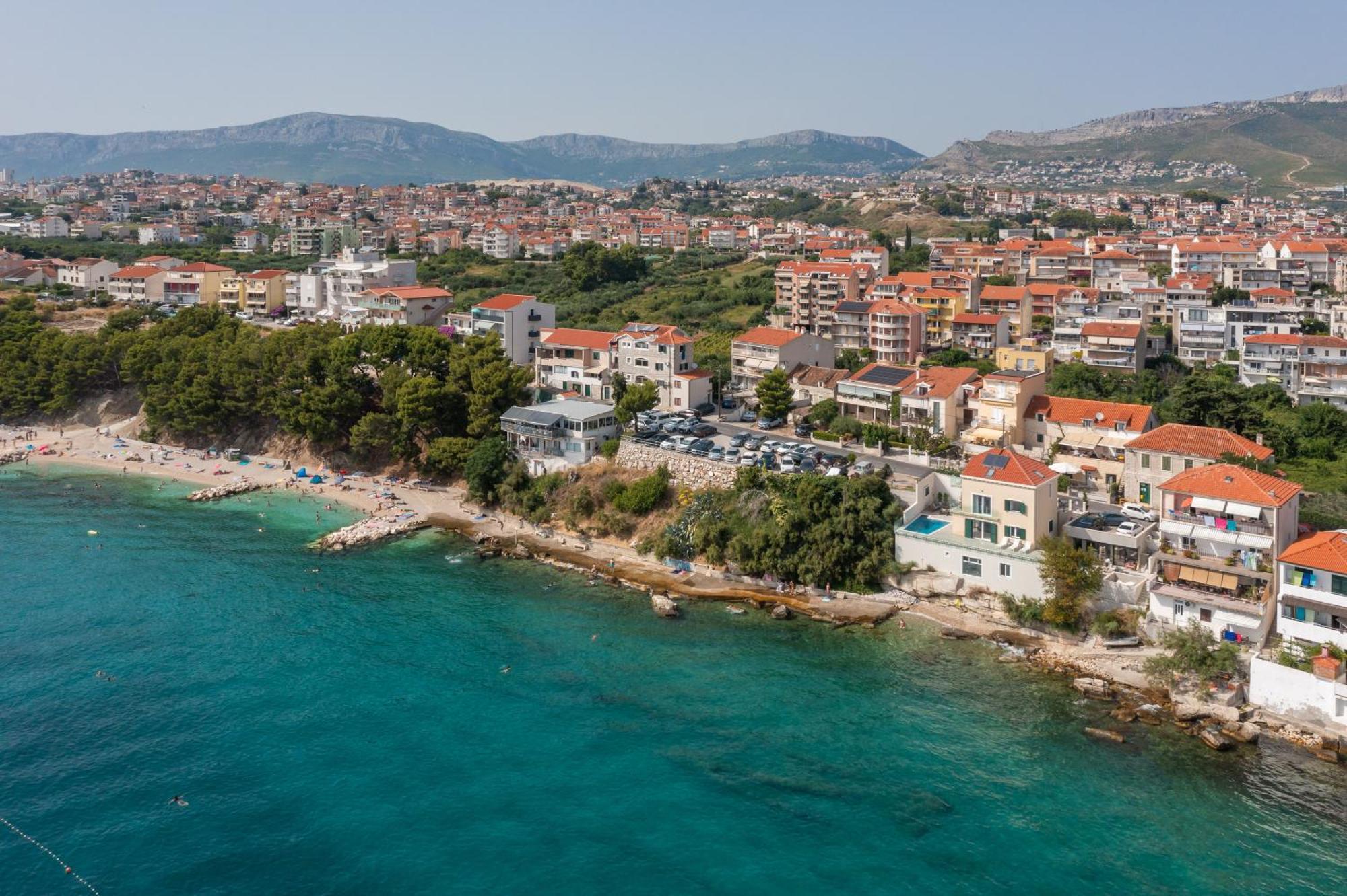 Epetium Beach Villa Split Exterior photo